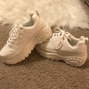 Bamboo platform sneakers Clearance